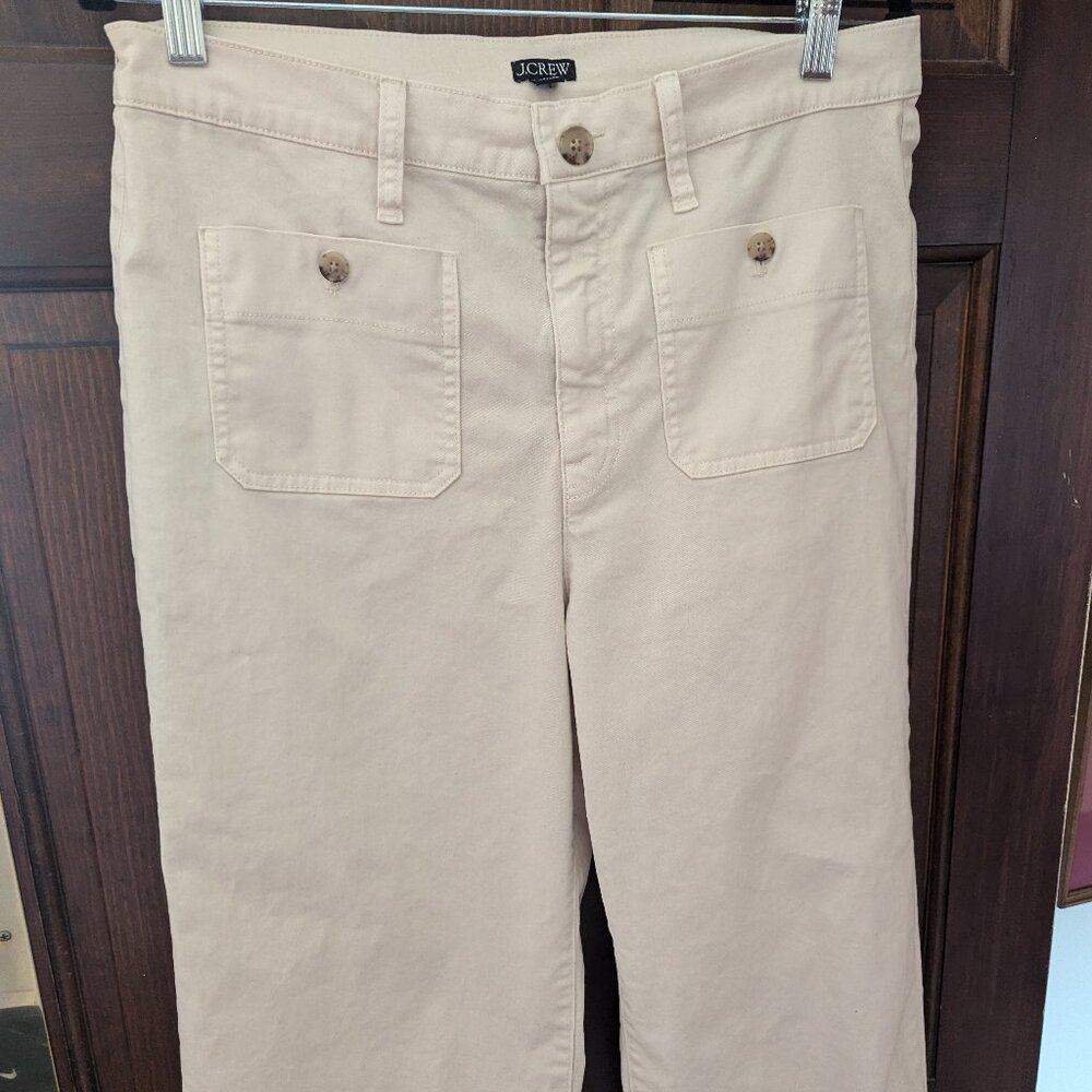 J. Crew Sailor slim wide-leg chino pant (30 Tall) - Picture 3 of 4